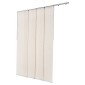 Περσίδες VEVOR Panel Track, Επεκτάσιμη ράγα από 116 cm έως 218 cm W, Trimmable Panel Curtains Μέχρι 243 cm H, Ρυθμιζόμενα κάθετα στόρια για συρόμενες πόρτες, πόρτες βεράντας, διαχωριστικό δωματίου, ανοιχτό καφέ