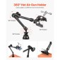 Βοηθητικός σταθμός συγκόλλησης VEVOR Magnetic Hands Helping, 4 Flexible Arms Third Hand Tool, με 6 βάσεις PCB Pillar & 360 Hot Air Gun Holder, Heavy-Duty Base Soldering Helper for Electronic Repair Craft
