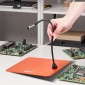 Βοηθητικός σταθμός συγκόλλησης VEVOR Magnetic Hands Helping, 4 Flexible Arms Third Hand Tool, με 6 βάσεις PCB Pillar & 360 Hot Air Gun Holder, Heavy-Duty Base Soldering Helper for Electronic Repair Craft