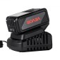 VEVOR 20V MAX, φορητή μπαταρία και φορτιστή Combo, AC 220V, 4.0 Ah μπαταρία ιόντων λιθίου, 4000 mAh Μεγάλη χωρητικότητα, Εκτεταμένος χρόνος λειτουργίας, Συμβατό με εργαλεία σειράς, για αντικατάσταση και γρήγορη φόρτιση