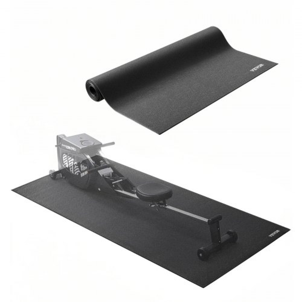 VEVOR Treadmill Mat for Carpet Floor 6mm Thick 915x1980mm Exercise Equipment Mat