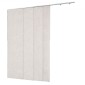Περσίδες VEVOR Panel Track, Επεκτάσιμη ράγα από 116 cm έως 218 cm W, Trimmable Panel Curtains Up έως 243 cm H, Κάθετες περσίδες συσκότισης για συρόμενες πόρτες, πόρτες βεράντας, διαχωριστικό δωματίου, ανοιχτό γκρι