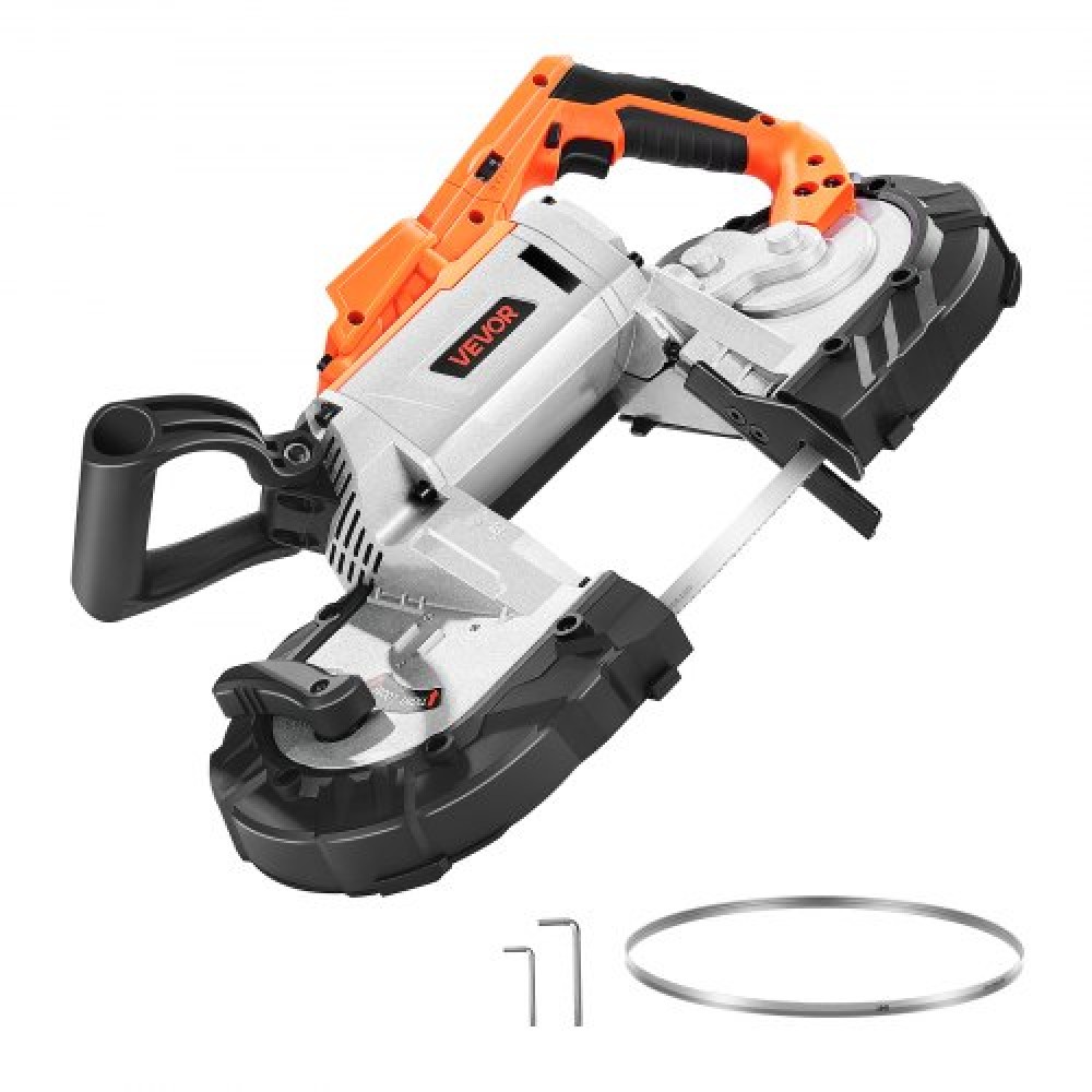 VEVOR 20V Portable Cordless Band Saw 5-Inch Deep Cut Variable Speed (Bare Tool)