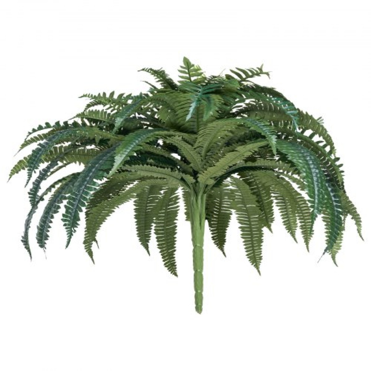 VEVOR Τεχνητές φτέρες, 1219 mm Fake Boston Fern Bush Plant with 88 Fronds, Large Faux Greenery για εσωτερική και εξωτερική διακόσμηση, μετάξι και LDPE, ρεαλιστική για οικιακή βεράντα στον κήπο Γραφείο Σαλόνι Γραφείου
