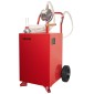 VEVOR 20 Gallon Fuel Caddy, βενζίνη και ντίζελ καυσίμου με αντλία χειροκίνητης μεταφοράς, φορητό δοχείο αποθήκευσης καυσίμου με 2 τροχούς & λάστιχο 10 ft, Gas Caddy για αυτοκίνητα, χορτοκοπτικά, ATV, σκάφη, Περισσότερα, κόκκινο