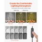 Σταθμός συγκόλλησης VEVOR Magnetic Hands Helping, 4 Flexible Arms Third Hand Soldering Tool, με μεγεθυντικό λαμπτήρα 3X LED, 4 PCB Pillar Holder & Heavy-Duty Base, Electronic Repair Craft Hobby DIY