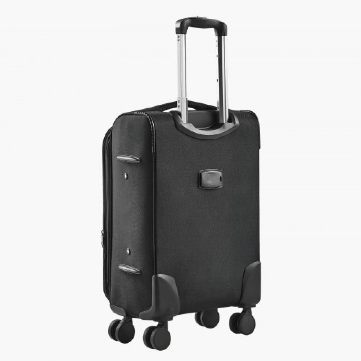 Επεκτάσιμη αποσκευή VEVOR Softside με περιστροφικούς τροχούς, 24 ιντσών / 71 cm Ελεγμένες μεγάλες αποσκευές, ελαφριά βαλίτσα με τσάντα με επεκτεινόμενη τσέπη με φερμουάρ και κλειδαριά TSA, μαύρο