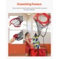 Εξοπλισμός προπόνησης VEVOR Volleyball Setter, Προπονητής βόλεϊ με ρυθμιζόμενο γωνία και ύψος, φορητό δίχτυ εξάσκησης με ατσάλινο βάση, τσάντα μεταφοράς, εσωτερικός εξωτερικός στόχος για το σερβίρισμα Ρύθμιση Spiking