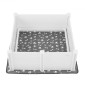 Κουτί VEVOR Dogs Whelping Box, 48 x 48 x 18,1 ιντσών, Πλαστικό PVC κουτάβια παρκοκρέβατο με ρυθμιζόμενη πόρτα και πλενόμενο μαξιλαράκι ούρων, αντιπαραμορφωτικό εσωτερικό κουτάβι για σκύλους μεγάλης φυλής, Milk White