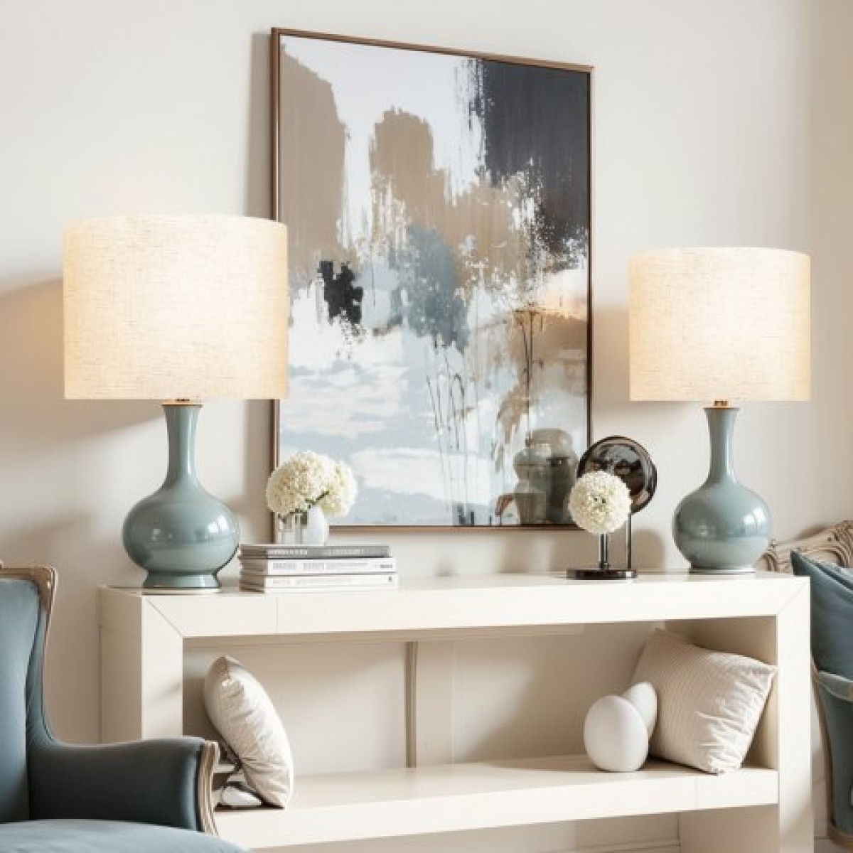 VEVOR Drum Lamp Shade 2 Set, 13 in Top x 13 in Bottom x 10 in High, Medium Drum Len αμπαζούρ, Ανταλλακτικό φωτιστικό για επιτραπέζια φωτιστικά Φωτιστικά δαπέδου Κρεμαστά φώτα, Απαιτείται εύκολη συναρμολόγηση (ελαφρύ λινό)