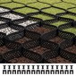 VEVOR Gravel Grid, 3 Inch Depth, 24,93 x 9,52 FT / 7600 x 2900 mm, 1880 LBS Per Sq ft Grass Ground Retainer, Permeable Geo Grids Driveway Stabilization, for Garden, Patio, Walkway, RV Parking Slopes