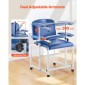 Καρέκλα Phlebotomy VEVOR, Καρέκλα Blood Draw με ρυθμιζόμενα μπράτσα και αναδιπλούμενο βραχίονα, 181 KG/400LBS Loading Blood Drawing Ιατρική καρέκλα με μαλακό κάθισμα, δέρμα PVC που καθαρίζεται εύκολα για νοσοκομεία, εργαστήρια, κλινικές