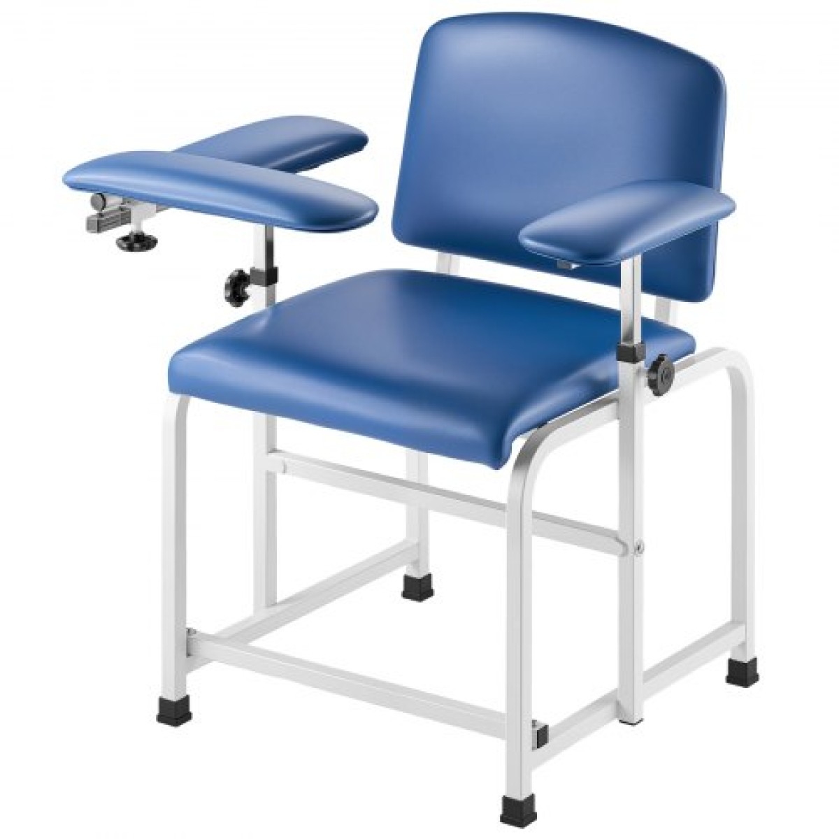 Καρέκλα Phlebotomy VEVOR, Καρέκλα Blood Draw με ρυθμιζόμενα μπράτσα και αναδιπλούμενο βραχίονα, 181 KG/400LBS Loading Blood Drawing Ιατρική καρέκλα με μαλακό κάθισμα, δέρμα PVC που καθαρίζεται εύκολα για νοσοκομεία, εργαστήρια, κλινικές
