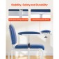Καρέκλα Phlebotomy VEVOR, Καρέκλα Blood Draw με ρυθμιζόμενα μπράτσα και αναδιπλούμενο βραχίονα, 181 KG/400LBS Loading Blood Drawing Ιατρική καρέκλα με μαλακό κάθισμα, δέρμα PVC που καθαρίζεται εύκολα για νοσοκομεία, εργαστήρια, κλινικές