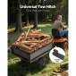 VEVOR Garden Utility Trailer, 10 Cu.Χωρητικότητα Ft & 227 kg, τρέιλερ μεταφοράς ATV UTV, ρυμούλκηση πίσω από χαλύβδινο καρότσι με ελαστικά 14", πεντάλ χειρός ή ποδιού, ρυμουλκούμενα βαρέως τύπου Yard για τρακτέρ χλοοκοπτικών