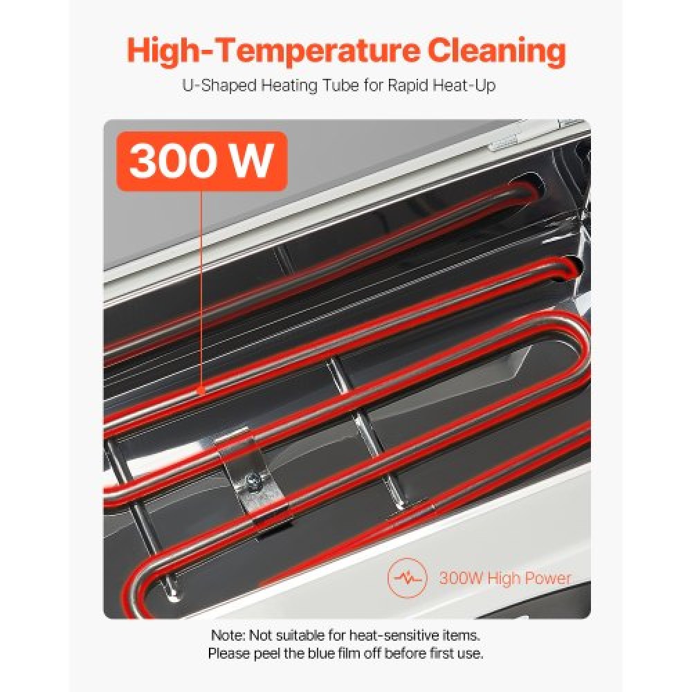 VEVOR High Temperature Autoclave Machine, 2L, 300W High Temperature Cleaner Machine Box με ρυθμιζόμενη θερμοκρασία και χρόνο, Καθαριστικό εργαλείων ντουλαπιών ξηρής θερμότητας για εργαστήρια, σπίτι, νύχια και ινστιτούτα αισθητικής