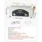 VEVOR High Temperature Autoclave Machine, 2L, 300W High Temperature Cleaner Machine Box με ρυθμιζόμενη θερμοκρασία και χρόνο, Καθαριστικό εργαλείων ντουλαπιών ξηρής θερμότητας για εργαστήρια, σπίτι, νύχια και ινστιτούτα αισθητικής