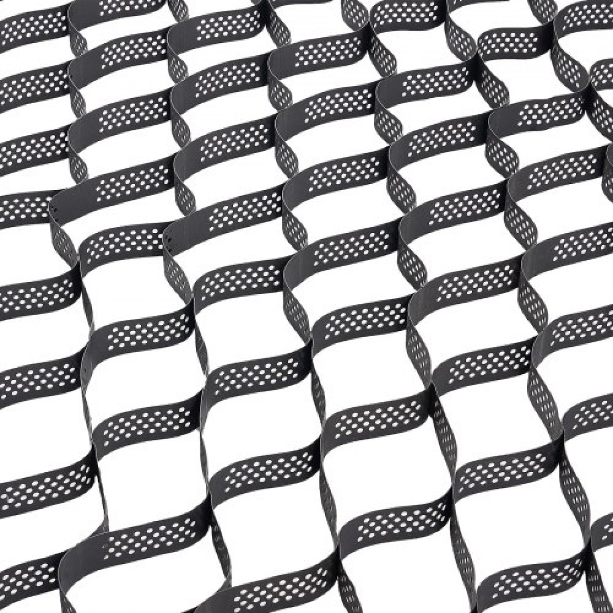VEVOR Gravel Grid, 3 Inch Depth, 17,06 x 8,86 FT / 5200 x 2700 mm, 1880 LBS Per Sq ft Grass Ground Retainer, Permeable Geo Grids Driveway Stabilization, for Garden, Patio, Walkway, RV Parking Slopes