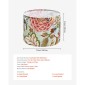 VEVOR Drum Lamp Shade 2 Set, 13 in Top x 13 in Bottom x 10 in High, Medium Drum Len αμπαζούρ, Ανταλλακτικό φωτιστικό για επιτραπέζια φωτιστικά Φωτιστικά δαπέδου Κρεμαστά φώτα, Απαιτείται εύκολη συναρμολόγηση (Σκούρο λουλουδάτο)
