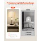 VEVOR Drum Lamp Shade 2 Set, 16 in Top x 16 in Bottom x 12 in High, Large Lampshade with Harp, Ανταλλακτικό φωτιστικό για επιτραπέζια φωτιστικά Φωτιστικά δαπέδου Κρεμαστά φώτα, Απαιτείται εύκολη συναρμολόγηση (ελαφρύ λινό)
