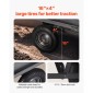 VEVOR Garden Utility Trailer, 17 Cu.Χωρητικότητα Ft & 272 kg, τρέιλερ μεταφοράς ATV UTV, Ρυμούλκηση πίσω από χαλύβδινο καρότσι με ελαστικά 16", πεντάλ χειρός ή ποδιού, ρυμουλκούμενα βαρέως τύπου Yard για τρακτέρ χλοοκοπτικών