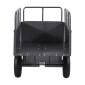 VEVOR Garden Utility Trailer, 17 Cu.Χωρητικότητα Ft & 272 kg, τρέιλερ μεταφοράς ATV UTV, Ρυμούλκηση πίσω από χαλύβδινο καρότσι με ελαστικά 16", πεντάλ χειρός ή ποδιού, ρυμουλκούμενα βαρέως τύπου Yard για τρακτέρ χλοοκοπτικών