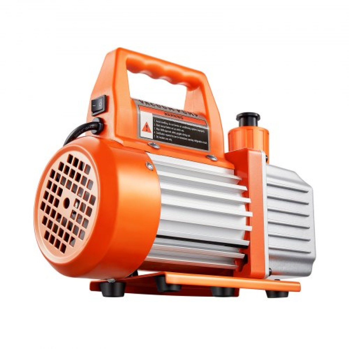 VEVOR 11,36 L Θάλαμος κενού με αντλία, 110 L/min, ανοξείδωτος χάλυβας, κιτ θαλάμου απαέρωσης, αντλία κενού μονού σταδίου, καπάκι από σκληρυμένο γυαλί, σωλήνας 1,5 m, λάδι, για σταθεροποίηση ρητίνης σιλικόνης απαερίωσης ξύλου