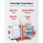 VEVOR 11,36 L Θάλαμος κενού με αντλία, 110 L/min, ανοξείδωτος χάλυβας, κιτ θαλάμου απαέρωσης, αντλία κενού μονού σταδίου, καπάκι από σκληρυμένο γυαλί, σωλήνας 1,5 m, λάδι, για σταθεροποίηση ρητίνης σιλικόνης απαερίωσης ξύλου