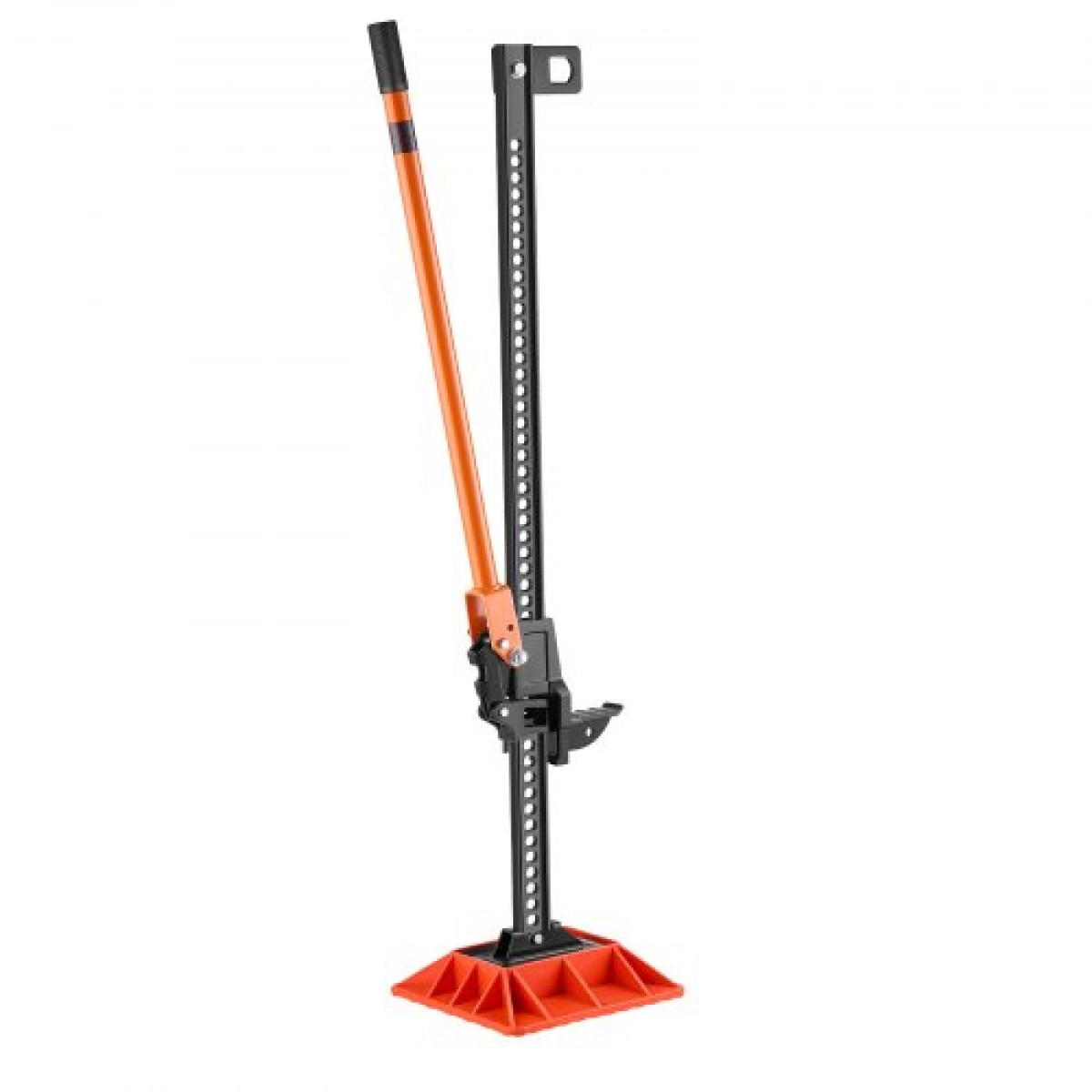 VEVOR Farm Jack with Base, 152,5 cm Utility High Lift Farm Jack, 3,18 Ton Capacity Ratcheting Off Road Utility Jacks, Heavy-Duty Lift Jacks με εύρος ανύψωσης 130,1-1380 mm για τρακτέρ, φορτηγό, SUV