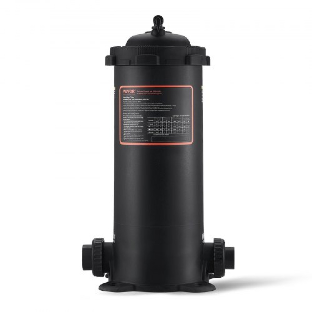 Φίλτρο πισίνας VEVOR Cartridge, 4,6 τ.μ. φίλτρο εσωτερικού χώρου φίλτρου πισίνας, σύστημα φίλτρου πάνω από το έδαφος πισίνας με φίλτρο αναβάθμισης & στεγανό περίβλημα, για υδρομασάζ, σπα, φουσκωτή πισίνα