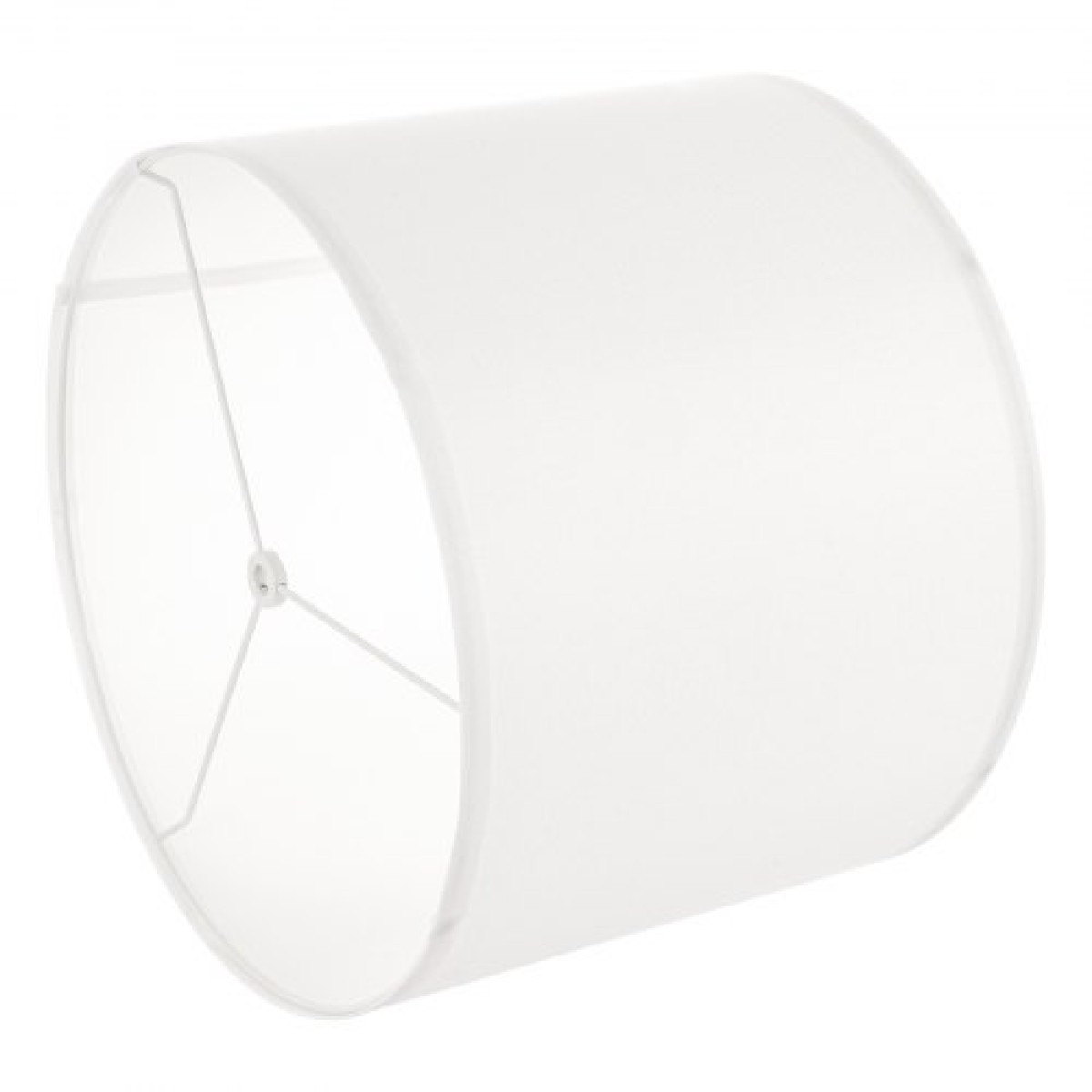 Φωτιστικό VEVOR Drum Drum, 13 in Top x 13 in Bottom x 10 in High, Medium Drum Len αμπαζούρ, Ανταλλακτικό φωτιστικό για επιτραπέζια φωτιστικά Φωτιστικά δαπέδου Κρεμαστά φώτα, Απαιτείται εύκολη συναρμολόγηση (Λευκό σε λευκό)