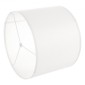 Φωτιστικό VEVOR Drum Drum, 13 in Top x 13 in Bottom x 10 in High, Medium Drum Len αμπαζούρ, Ανταλλακτικό φωτιστικό για επιτραπέζια φωτιστικά Φωτιστικά δαπέδου Κρεμαστά φώτα, Απαιτείται εύκολη συναρμολόγηση (Λευκό σε λευκό)