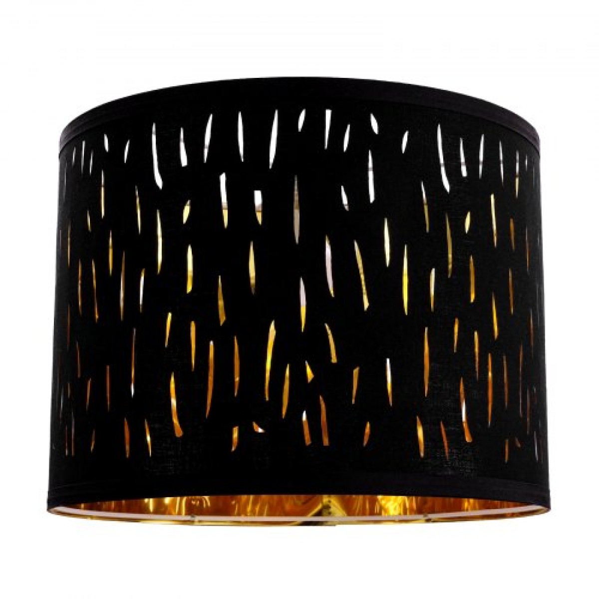 VEVOR Drum Lamp Shade 2 Set, 13 in Top x 13 in Bottom x 10 in High, Medium Drum Lampshade with Harp, Ανταλλακτικό φωτιστικό για επιτραπέζια φωτιστικά Φωτιστικά δαπέδου Κρεμαστά φώτα, Μαύρο κούφιο σχέδιο