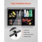 Μεταλλικό ντουλάπι τοίχου VEVOR, 77W x 30,5D x 50H cm, Πλωτό ντουλάπι εργαλείων γκαράζ με ανοδική πόρτα και ράφι, χωρητικότητα φόρτωσης 108,9 kg, Κατάλληλο για γκαράζ, υπόγειο, κουζίνα, απαιτείται συναρμολόγηση αποθήκης