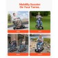 VEVOR 4-Wheel Electric Mobility Scooter για ενήλικες και ηλικιωμένους, ενσωματωμένο αναδιπλούμενο σκούτερ κινητικότητας με μεγάλη εμβέλεια 15KM, Αναπηρικό αμαξίδιο παντός εδάφους με ικανότητα αναρρίχησης 9° & μέγιστη φόρτωση 120kg