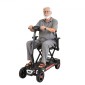 VEVOR 4-Wheel Electric Mobility Scooter για ενήλικες και ηλικιωμένους, ενσωματωμένο αναδιπλούμενο σκούτερ κινητικότητας με μεγάλη εμβέλεια 15KM, Αναπηρικό αμαξίδιο παντός εδάφους με ικανότητα αναρρίχησης 9° & μέγιστη φόρτωση 120kg