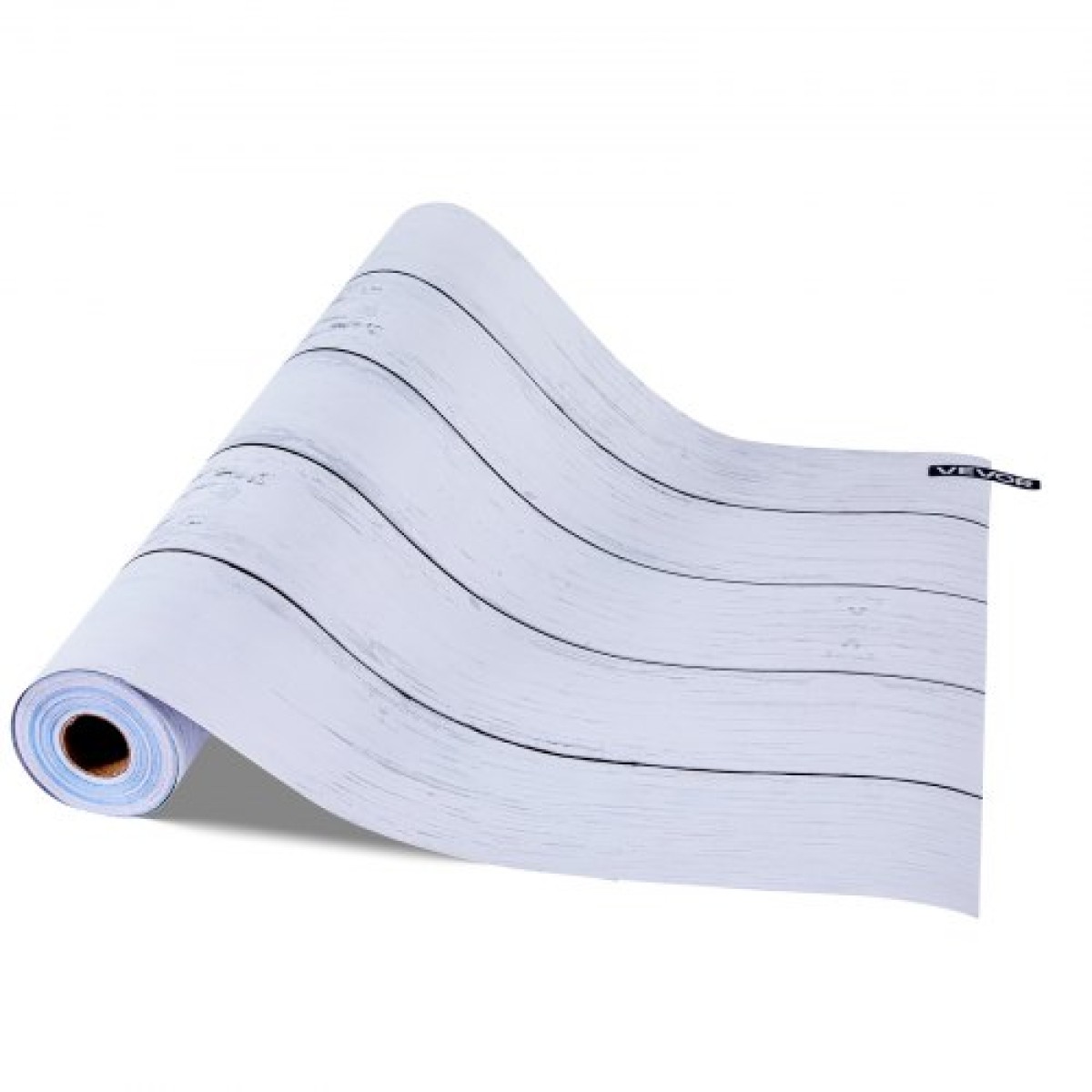 Ταπετσαρία VEVOR Peel and Stick, 45cm x 15m Χαρτί επαφής Λευκό ξύλο με υφή Waterpoof Αυτοκόλλητο, Εύκολο στο καθάρισμα & ξεφλούδισμα τοίχου Διακοσμητικό ρολό βινυλίου για υπνοδωμάτιο κουζίνα γραφείο γραφείο μπάνιου