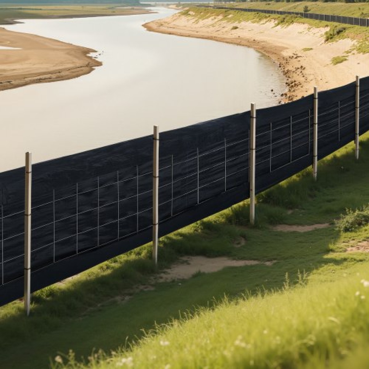 Ρολά από ύφασμα VEVOR Silt Fence, 0,6×30,5 m συρμάτινο φράχτη από λάσπη, Περίφραξη ελέγχου διάβρωσης για κατακράτηση ιζημάτων, βιομηχανικό ύφασμα σκληρού πολυπροπυλενίου για εργοτάξια