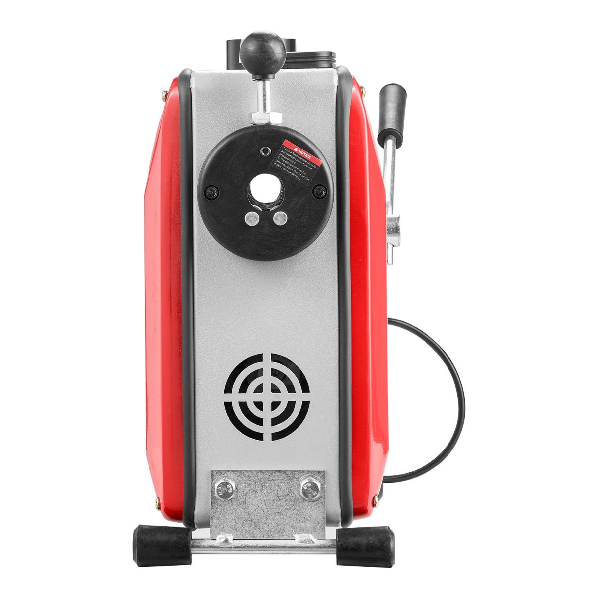 VEVOR Drain Cleaner Machine, 850W Electric Pipe Drain Cleaning Machine Sewer Snake with 14,5m x 16mm, 14m x 22mm, 5m x 9,5mm, 0,4m x 12mm Steel Spring Cable & 11 Cutters, Fit 20mm Dimeters