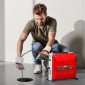 VEVOR Drain Cleaner Machine, 850W Electric Pipe Drain Cleaning Machine Sewer Snake with 14,5m x 16mm, 14m x 22mm, 5m x 9,5mm, 0,4m x 12mm Steel Spring Cable & 11 Cutters, Fit 20mm Dimeters