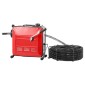 VEVOR Drain Cleaner Machine, 850W Electric Pipe Drain Cleaning Machine Sewer Snake with 14,5m x 16mm, 14m x 22mm, 5m x 9,5mm, 0,4m x 12mm Steel Spring Cable & 11 Cutters, Fit 20mm Dimeters