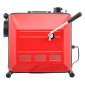 VEVOR Drain Cleaner Machine, 850W Electric Pipe Drain Cleaning Machine Sewer Snake with 14,5m x 16mm, 14m x 22mm, 5m x 9,5mm, 0,4m x 12mm Steel Spring Cable & 11 Cutters, Fit 20mm Dimeters