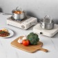 Κατσαρόλα VEVOR 1.5 QT, Κατσαρόλα από ανοξείδωτο ατσάλι με γυάλινο καπάκι, Αντικολλητικό ανοξείδωτο ατσάλι πολλαπλών χρήσεων Μικρό δοχείο μαγειρέματος με εργονομική λαβή, φιλικό για φούρνο, πλυντήριο πιάτων, επαγωγική κουζίνα