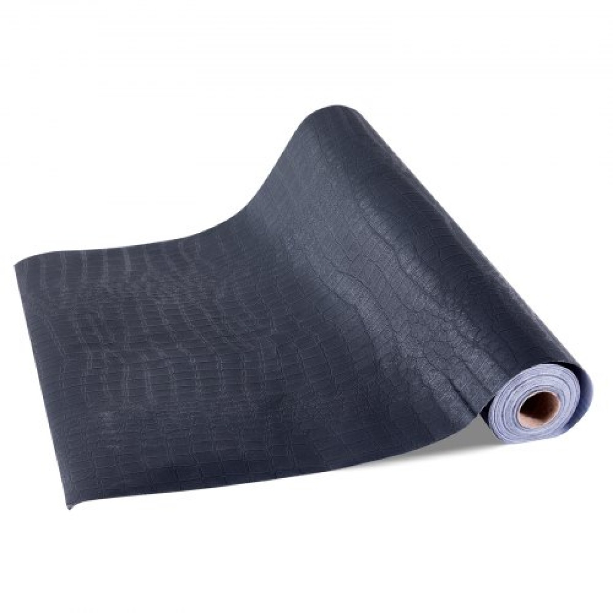 Ταπετσαρία VEVOR Peel and Stick, 40cm x 10m Χαρτί επαφής Μαύρο ραγισμένη υφή Waterpoof Αυτοκόλλητο, Εύκολο στο καθάρισμα & ξεφλούδισμα τοίχου Διακοσμητικό ρολό βινυλίου για κρεβατοκάμαρα κουζίνα γραφείο μπάνιο