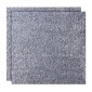 Πλακάκια μοκέτα VEVOR 457x457 mm, 10 συσκευασίες Τετράγωνο χαλί μοκέτα Αποσπώμενο & χωρίς φθορές, Αυτοκόλλητο δάπεδο σπιτιού με μαλακό βελούδινο επένδυση για κάλυψη 2,1 ㎡, Εύκολη DIY για Σαλόνι & Υπνοδωμάτιο, Γκρι