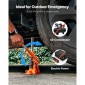 VEVOR Hydraulic Bottle Jack, χωρητικότητα φορτίου 4 τόννων, εύρος ανύψωσης 185-350 mm, βαρέως τύπου υδραυλική συγκολλημένη υποδοχή μπουκαλιών για αυτοκίνητο, SUV, Pickup, Auto Repair, House Lift and Agricultural Equipment, Πορτοκαλί