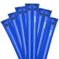 Σακούλες νερού VEVOR Pool Cover, 6 Packs 2380 mm Σωλήνες νερού με κάλυμμα πισίνας διπλού θαλάμου, 0,4mm πάχους τσάντες PVC με βάρη με στεγανό βιδωτό καπάκι, για καλύμματα πισίνας εσωτερικών χώρων χειμερινό κλείσιμο, μπλε