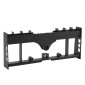 Πλαίσιο παλέτας Skid Steer VEVOR, 1814 kg Ονομαστική χωρητικότητα φορτίου, 115 cm Προσαρτήματα πλαισίου από πιρούνι παλέτας με δέκτη κοτσαδόρου 50,8 mm και μανίκια λόγχης, Κατάλληλο για φορτωτές Τρακτέρ Βάση γρήγορης σύνδεσης, μόνο πλαίσιο