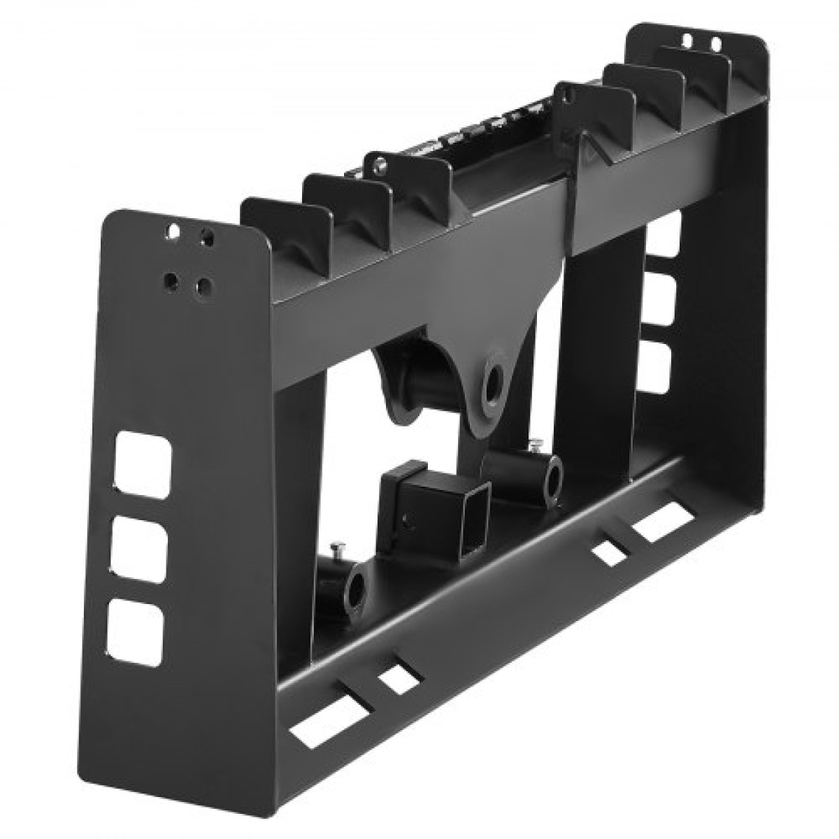 Πλαίσιο παλέτας Skid Steer VEVOR, 1814 kg Ονομαστική χωρητικότητα φορτίου, 115 cm Προσαρτήματα πλαισίου από πιρούνι παλέτας με δέκτη κοτσαδόρου 50,8 mm και μανίκια λόγχης, Κατάλληλο για φορτωτές Τρακτέρ Βάση γρήγορης σύνδεσης, μόνο πλαίσιο