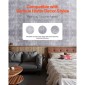 Ταπετσαρία VEVOR Peel and Stick, 40cm x 15m Χαρτί επαφής Waterpoof Αυτοκόλλητο, Εύκολο στο καθάρισμα Διακοσμητικό ρολό τοίχου βινυλίου για υπνοδωμάτιο κουζίνα μπάνιο γραφείου, σκούρο γκρι βιομηχανικό στυλ